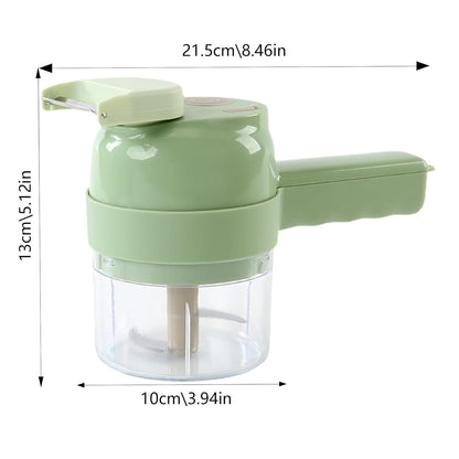 4 in 1 electric vegetable cutter