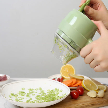 4 in 1 electric vegetable cutter