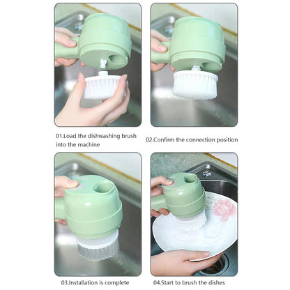 4 in 1 electric vegetable cutter