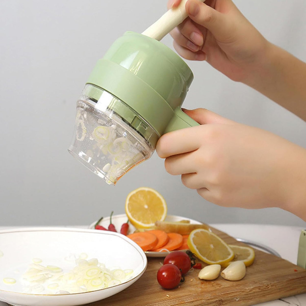 4 in 1 electric vegetable cutter